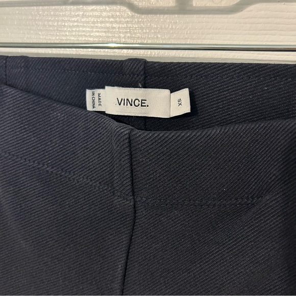 Vince Textured Ponte Legging, Navy‎ Blue XS - Picture 3 of 6